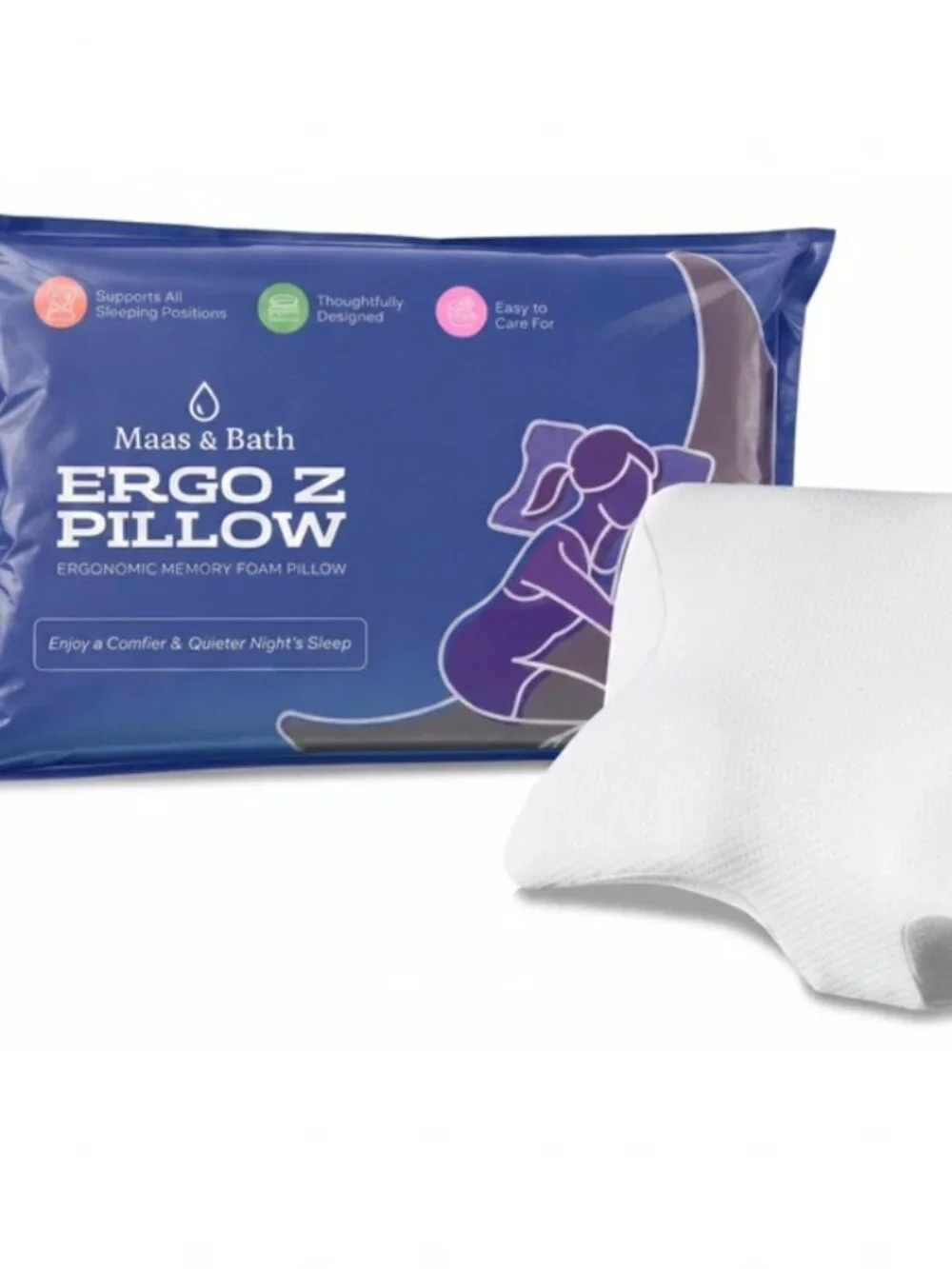 Sleep Pillow Ergo Z with pillow case